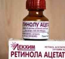 Zdravljenje z vitaminom in olja (retinola acetat): indikacij in kontraindikacij