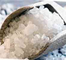 Morska sol akne - sredstvo, ki deluje