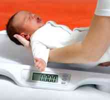 Norm telesne mase pri dojenčkih - miza s pričevanjem