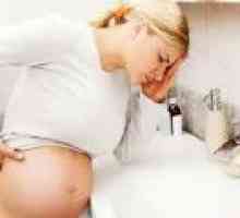 Zgodaj, pozno toksikoze noseča