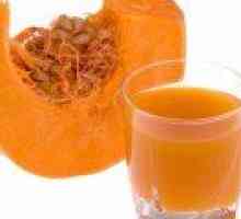 Pumpkin sok - koristi in škoduje