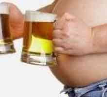 Visoko tveganje za zdravje, s trebuhom piva