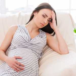 Bel izcedek med nosečnostjo
