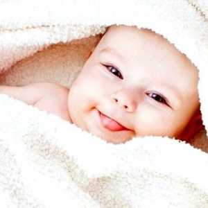 Prevleka Bel jezik pri dojenčkih