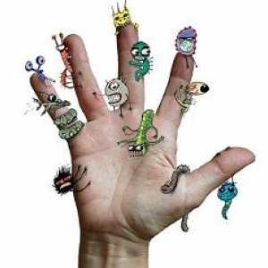Kaj mikrobi v živo na rokah