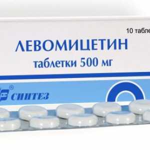 Kloramfenikol tablet - Navodila za uporabo