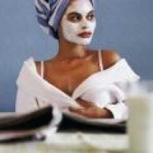 Beljenje obrazne maske doma