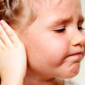 Vnetje srednjega ušesa pri otrocih simptomih in zdravljenju