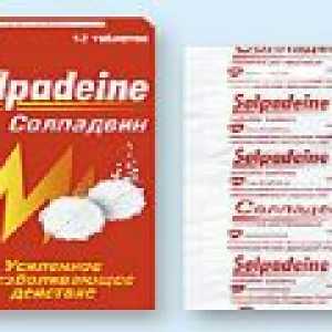 Solpadein (hitro gazirane): navodila za uporabo