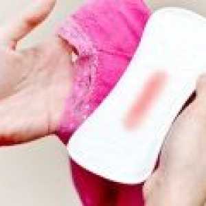 Rjav izcedek po menstruaciji