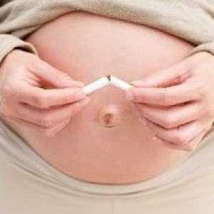 Med nosečnostjo, nikotin nadomestno zdravljenje je nevarno!